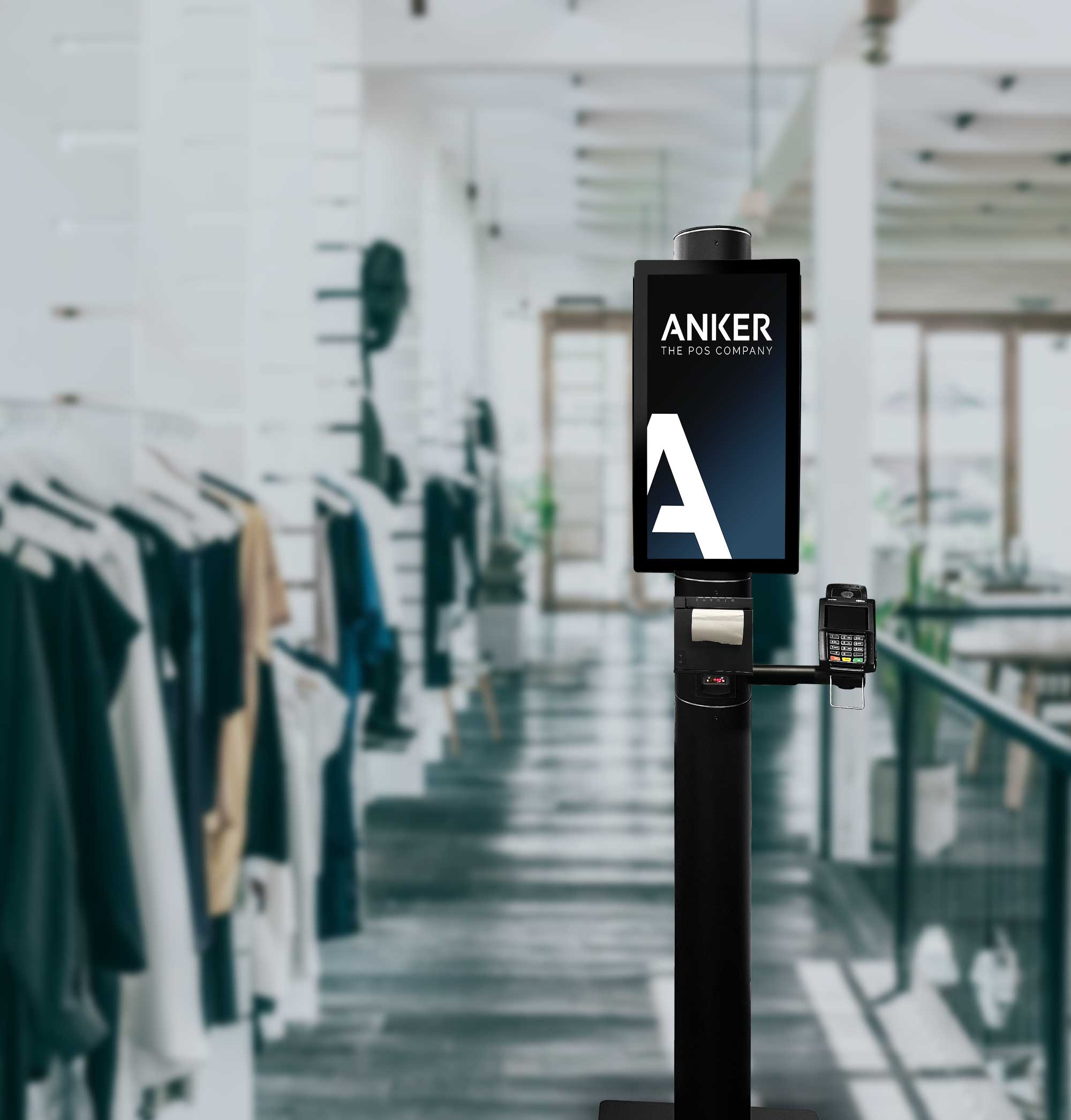 SCO X: Das brandneue All-In-Check Out Terminal der 3. Generation von ANKER SCO X: Das brandneue All-In-Check Out Terminal der 3. Generation von ANKER