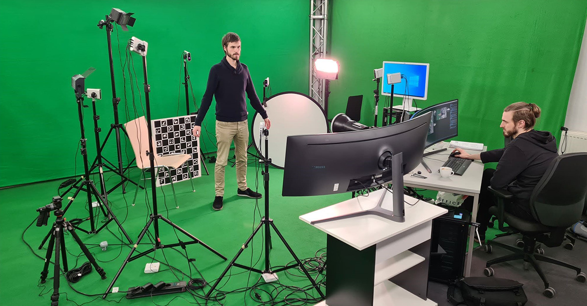 Das Scanning-System der HSD bildet die technische Grundlage (©  Hochschule Düsseldorf)