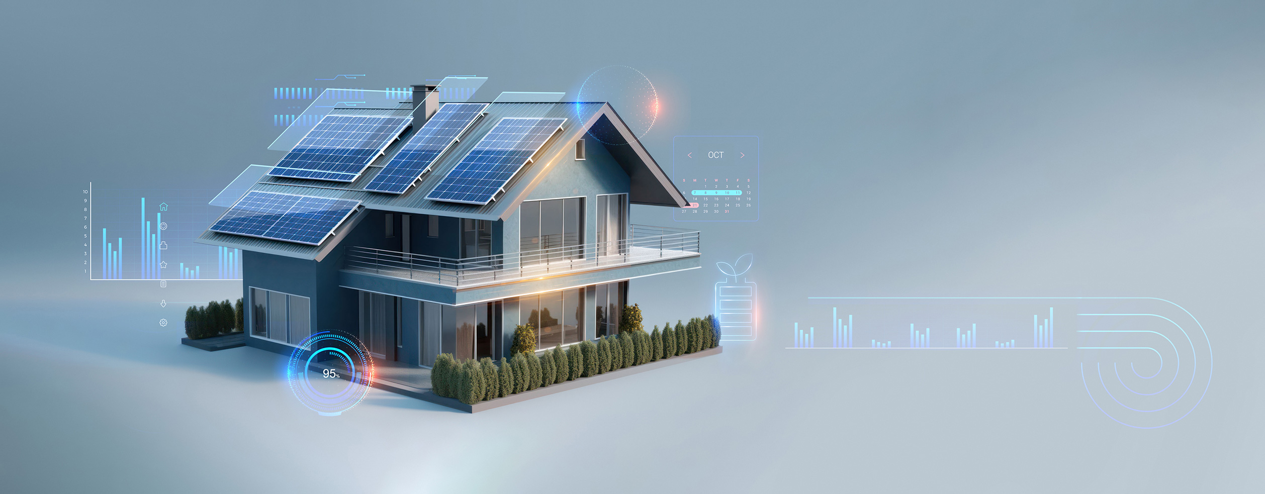 Eigenerzeugte Energie wirtschaftlich optimal nutzen: das KI-gestützte AI·leen-EMS von SonneNext. (Bildquelle: AI-generiert by Sizsus) Eigenerzeugte Energie wirtschaftlich optimal nutzen: das KI-gestützte AI·leen-EMS von SonneNext. (Bildquelle: AI-generiert by Sizsus)