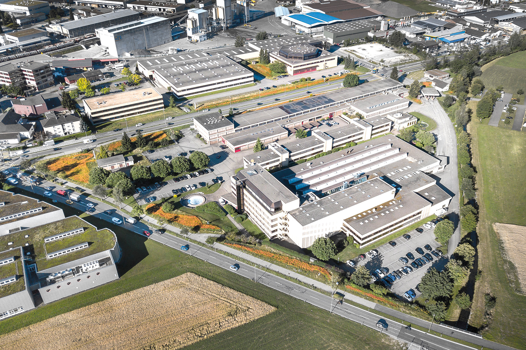 Hauptsitz Ferag in der Schweiz