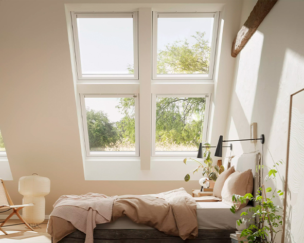 VELUX-Dachfenster (Die Bildrechte liegen bei dem Verfasser der Mitteilung.)