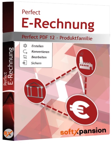 Perfect E-Rechnung (eigenständige Edition). Alternativ: Perfect PDF 12 via Upgrade aktualisieren (Die Bildrechte liegen bei dem Verfasser der Mitteilung.) Perfect E-Rechnung (eigenständige Edition). Alternativ: Perfect PDF 12 via Upgrade aktualisieren (Die Bildrechte liegen bei dem Verfasser der Mitteilung.)