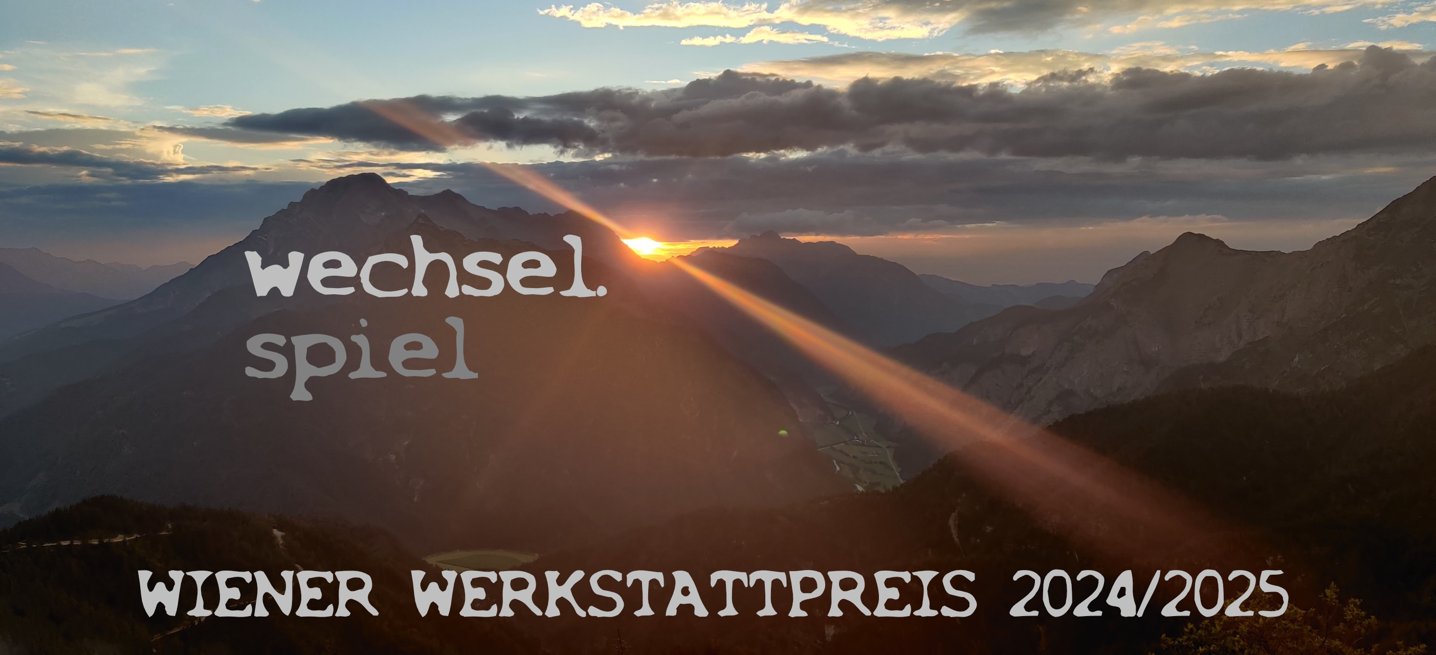 Ausschreibungssujet Wiener Werkstattpreis 2024/2025 Ausschreibungssujet Wiener Werkstattpreis 2024/2025