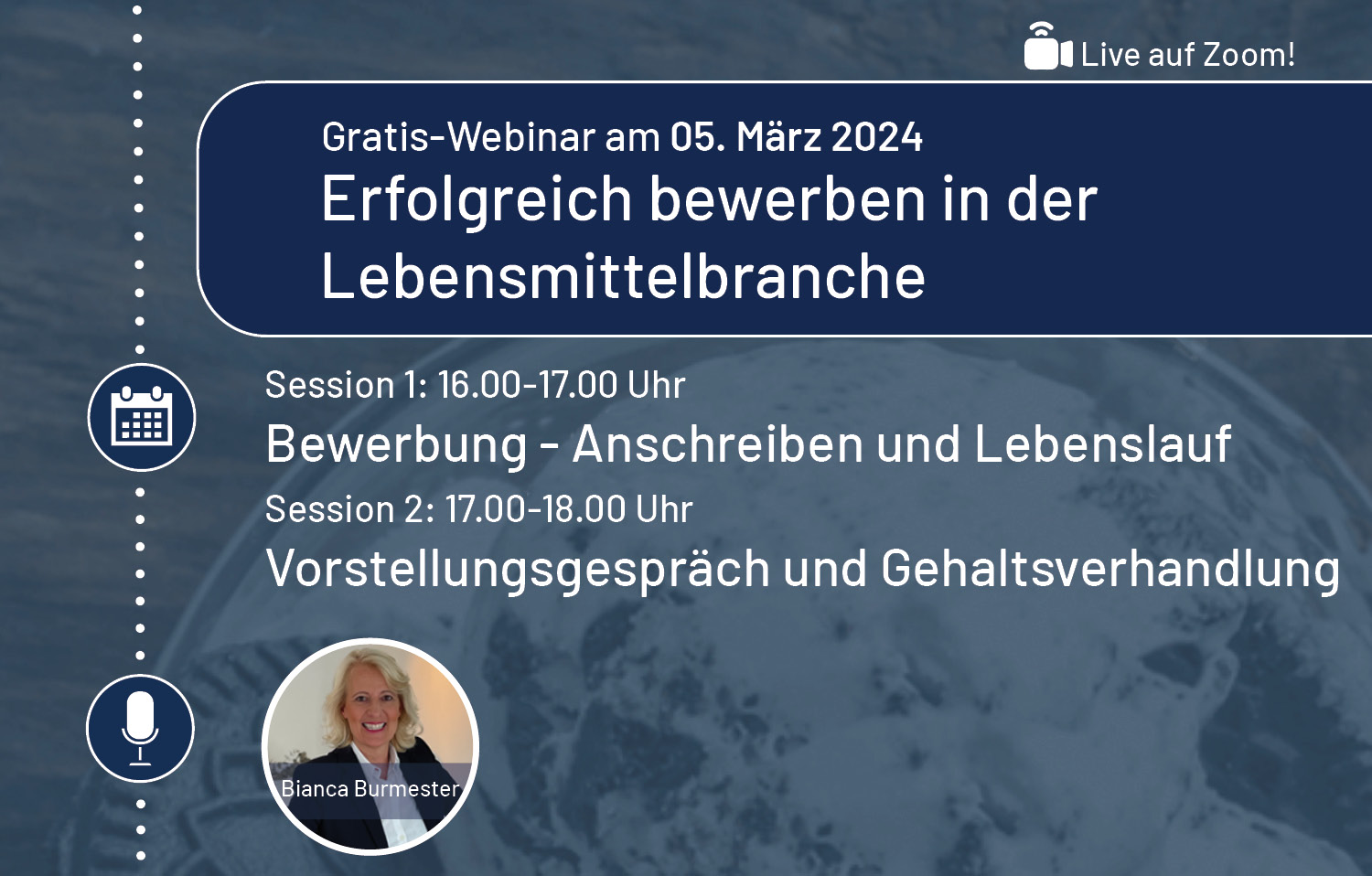 foodjobs.de Gratis-Webinar Bewerbung 2024 (Die Bildrechte liegen bei dem Verfasser der Mitteilung.)
