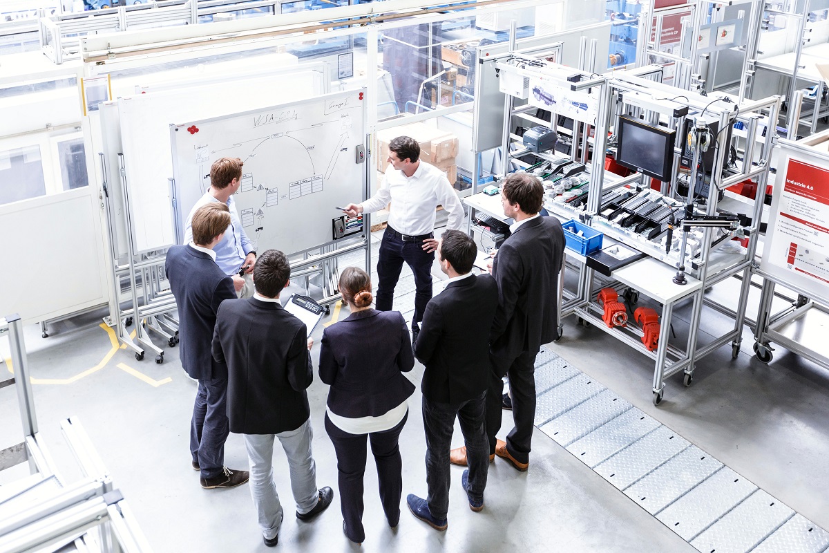 „Zertifizierungslehrgang Industrie 4.0“macht Mitarbeitende zu Digitalisierungsexperten (Bildquelle: PTW der TU Darmstadt)