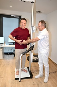 Stefan Mross bei Dr. Roger (c) MY MAYR MED Resort