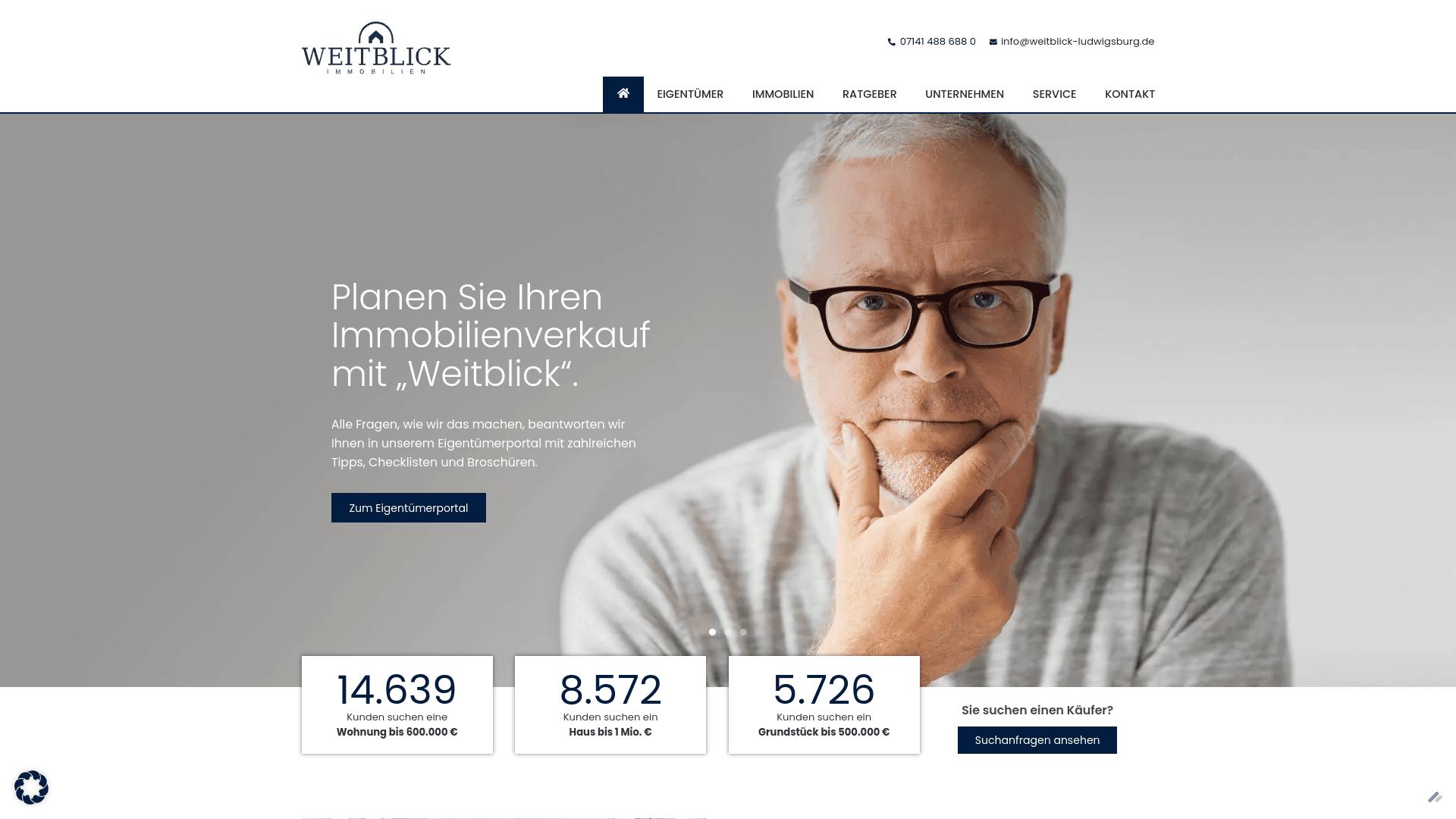 Weitblick: Immobilienmakler für Ludwigsburg und Kreis Ludwigsburg Weitblick: Immobilienmakler für Ludwigsburg und Kreis Ludwigsburg