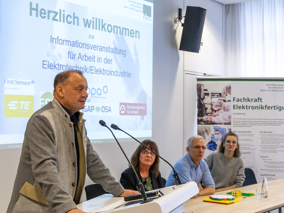 Mario Lehwald, Heike Zilm, Frank Lerch und Katharina Kunze (v. li.)