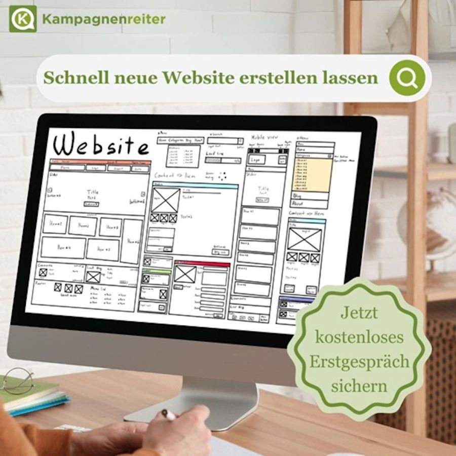 Neue Website als Alternative zu business.site (© Kampagnenreiter) Neue Website als Alternative zu business.site (© Kampagnenreiter)