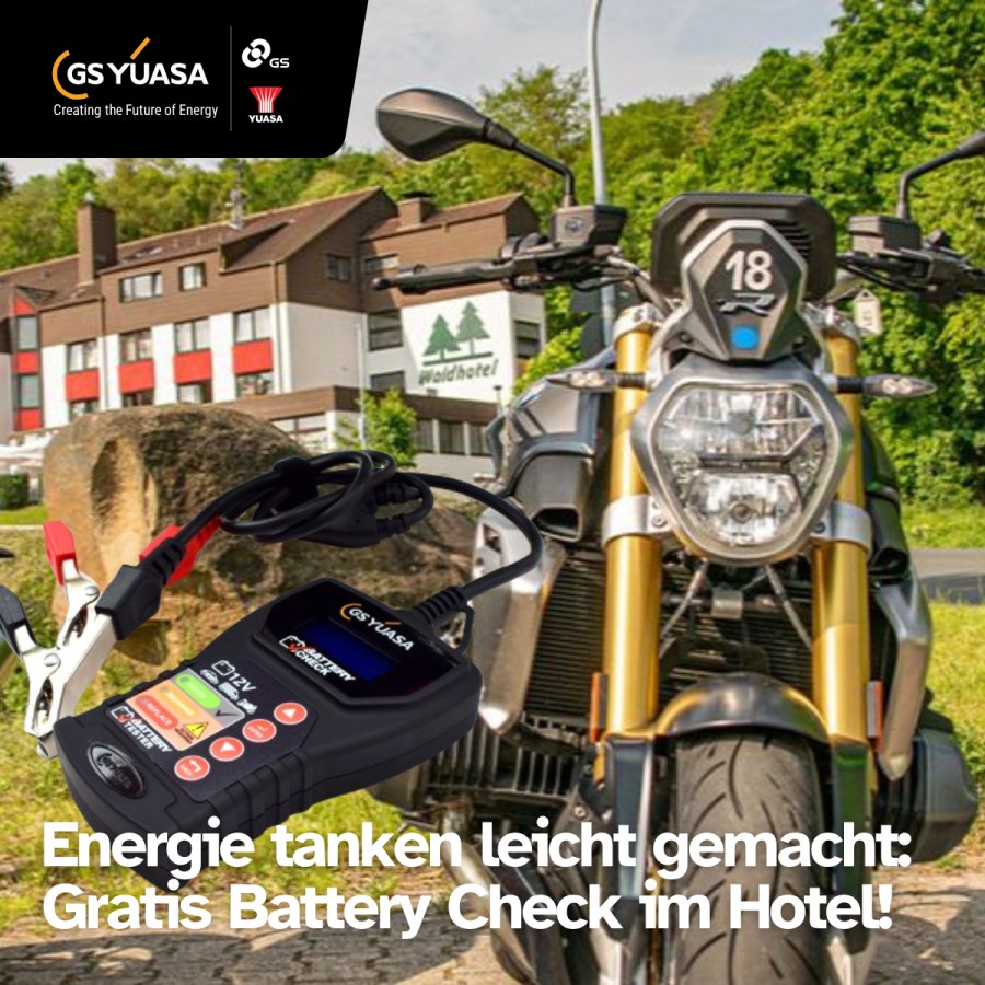 Der GYT050 Starterbatterie-Gesundheitstester erweitert das Service-Portfolio (Bildquelle: GS Yuasa) Der GYT050 Starterbatterie-Gesundheitstester erweitert das Service-Portfolio (Bildquelle: GS Yuasa)