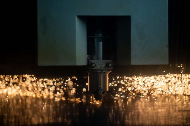 Laserschneiden (Die Bildrechte liegen bei dem Verfasser der Mitteilung.) Laserschneiden (Die Bildrechte liegen bei dem Verfasser der Mitteilung.)