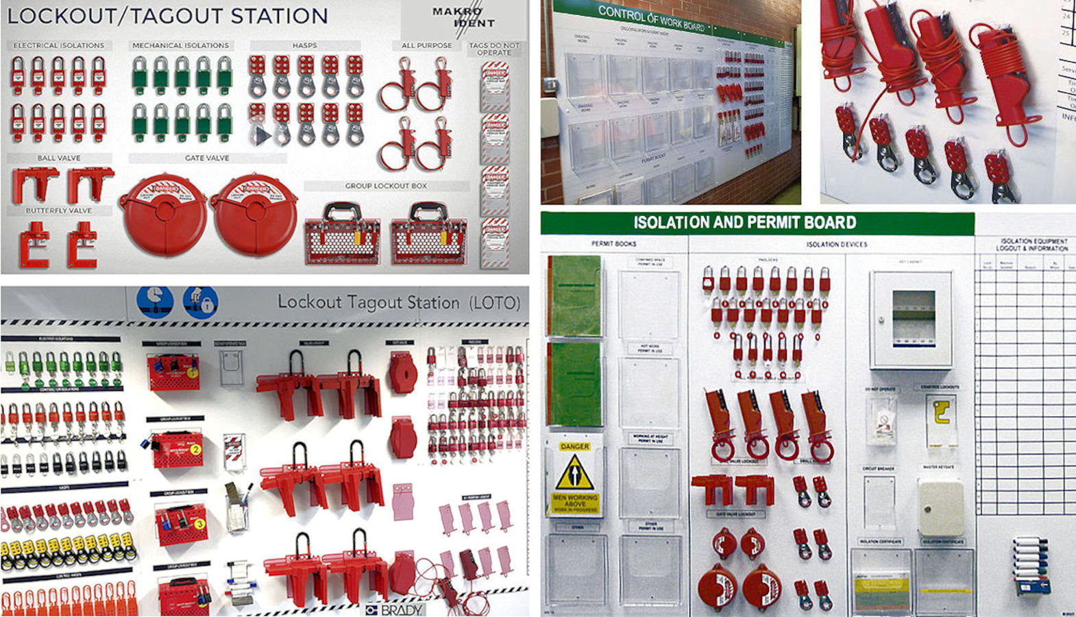 Professionelle Shadowbaords für Lockout-Tagout Programme Professionelle Shadowbaords für Lockout-Tagout Programme