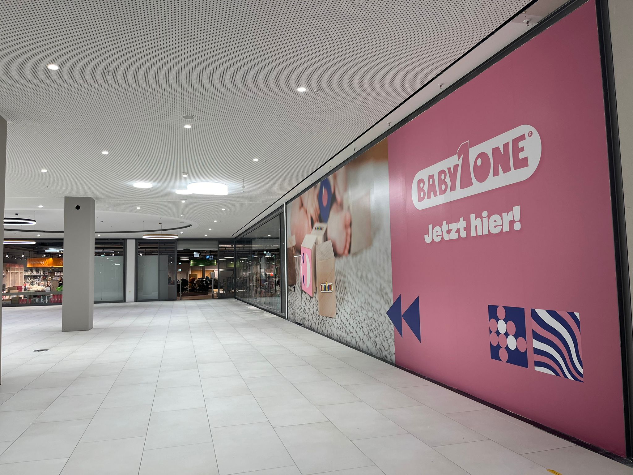 BabyOne Fläche im Untergeschoss (Die Bildrechte liegen bei dem Verfasser der Mitteilung.) BabyOne Fläche im Untergeschoss (Die Bildrechte liegen bei dem Verfasser der Mitteilung.)