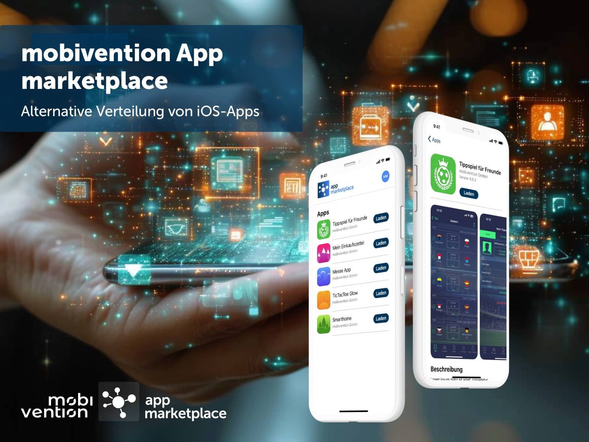 mobivention App marketplace - alternative App-Marktplatz die Verteilung von iOS-Apps in der EU (© mobivention) mobivention App marketplace - alternative App-Marktplatz die Verteilung von iOS-Apps in der EU (© mobivention)