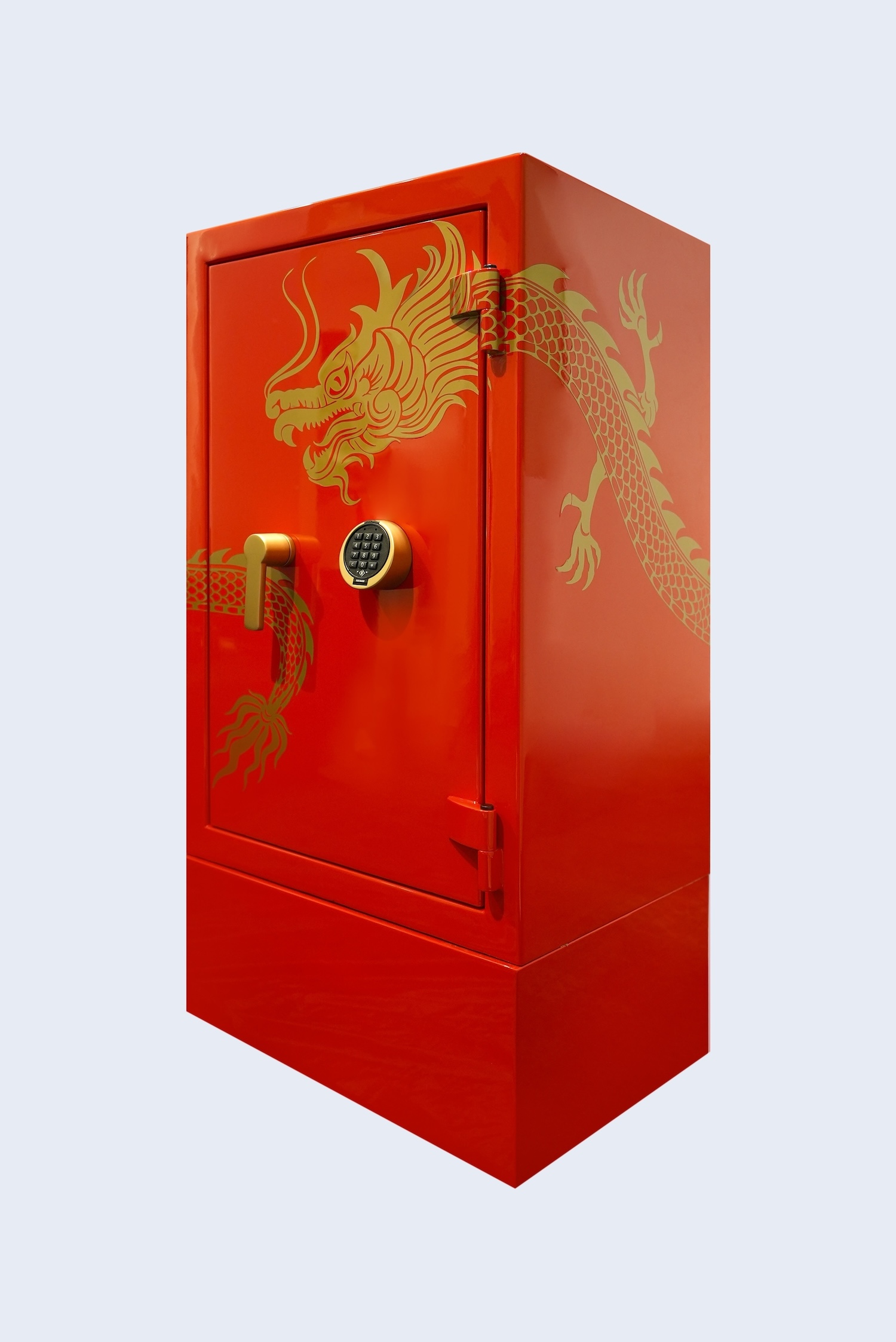 Golden Dragon: Ein Signature Safe von Hartmann Tresore, der zum Chinesischen Neujahr kreiert wurde. (Bildquelle: Hartmann Tresore) Golden Dragon: Ein Signature Safe von Hartmann Tresore, der zum Chinesischen Neujahr kreiert wurde. (Bildquelle: Hartmann Tresore)