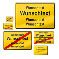 Ortsschilder drucken (©PrintPlanet.de) Ortsschilder drucken (©PrintPlanet.de)