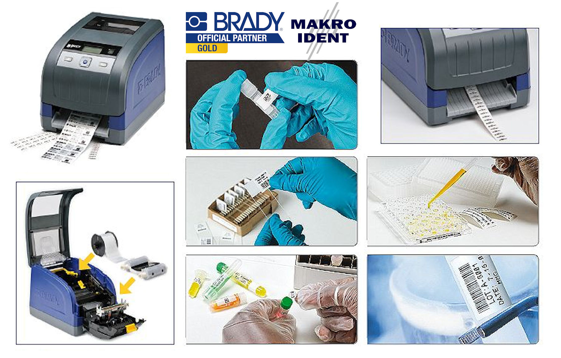 Brady i3300 Labordrucker mit automatischer Materialerkennung