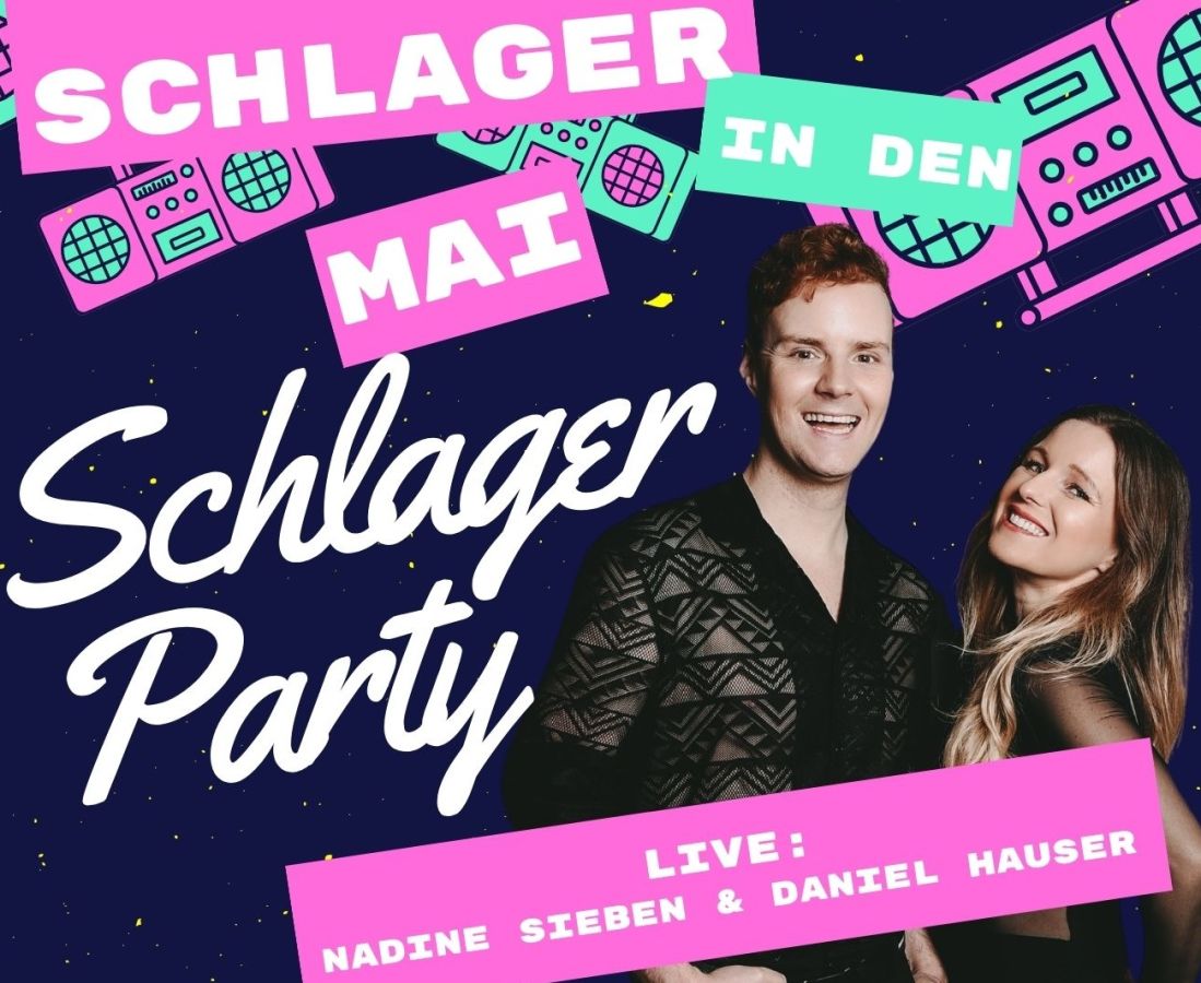 Schlager in den Mai mit Nadine Sieben und Daniel Hauser (© Musikagent JMS GmbH, Hamburg)