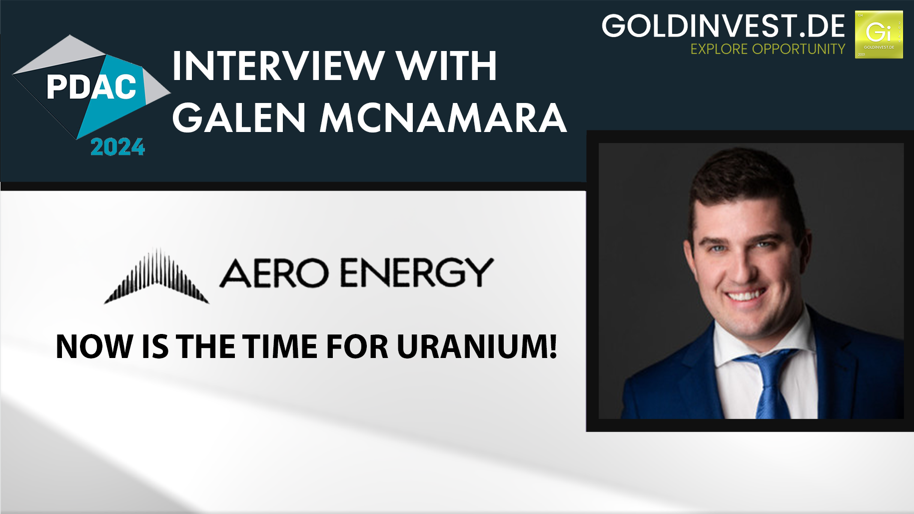 Aero Energy-CEO Galen McNamara im Goldinvest-Interview; Quelle Goldinvest Consulting GmbH Aero Energy-CEO Galen McNamara im Goldinvest-Interview; Quelle Goldinvest Consulting GmbH