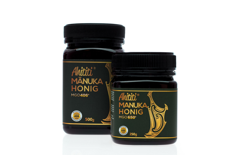 AHITITI Manuka Honig aus Neuseeland (Die Bildrechte liegen bei dem Verfasser der Mitteilung.)