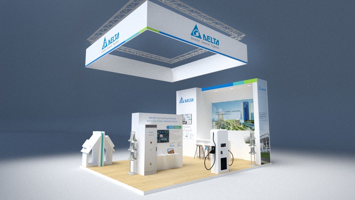 Delta präsentiert seine intelligenten Energielösungen auf der Solar Solutions International 2024 (Bildquelle: @ Delta Electronics)