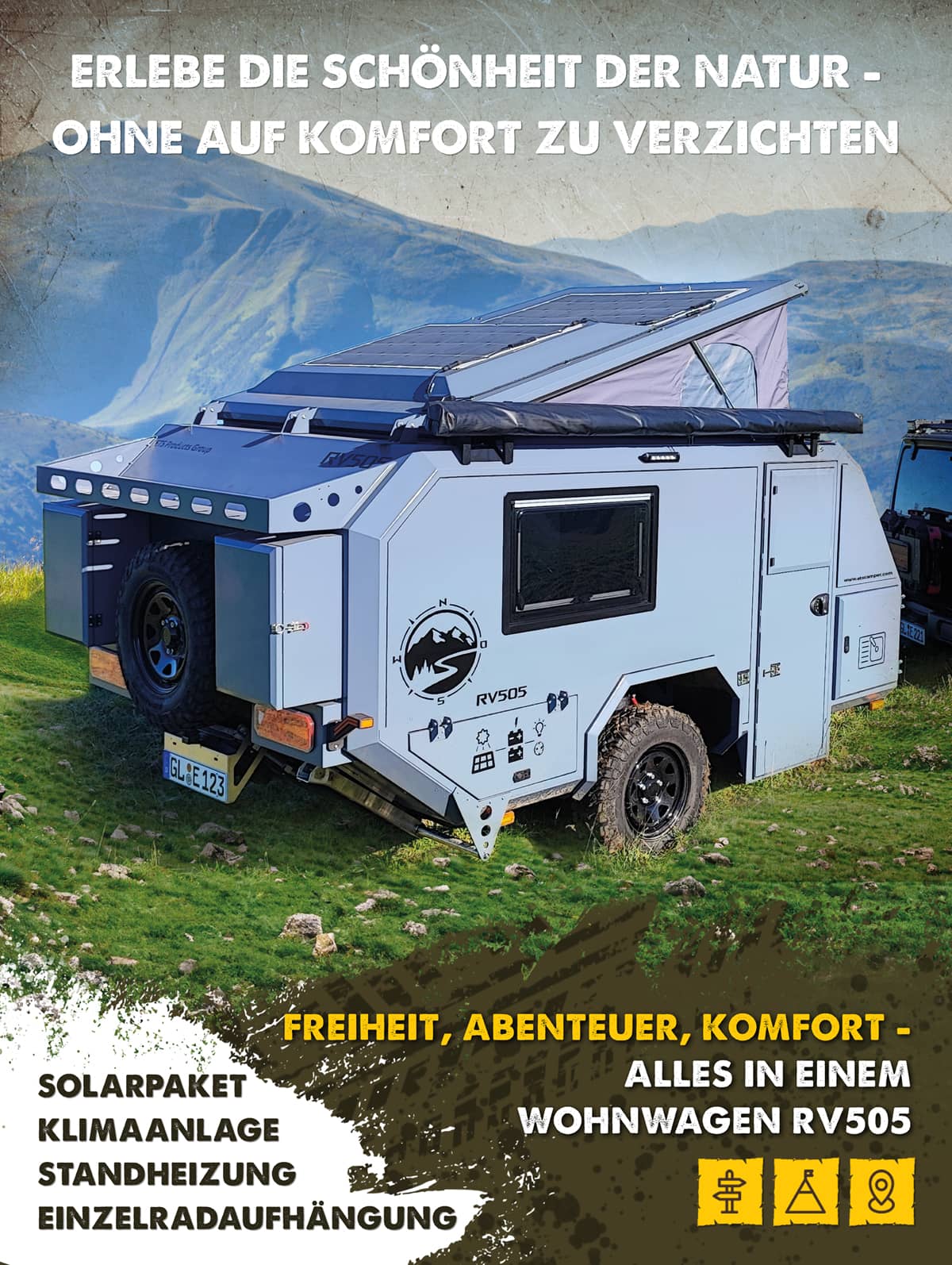 Off Road Camper Trailer ETS RV505 (Die Bildrechte liegen bei dem Verfasser der Mitteilung.)