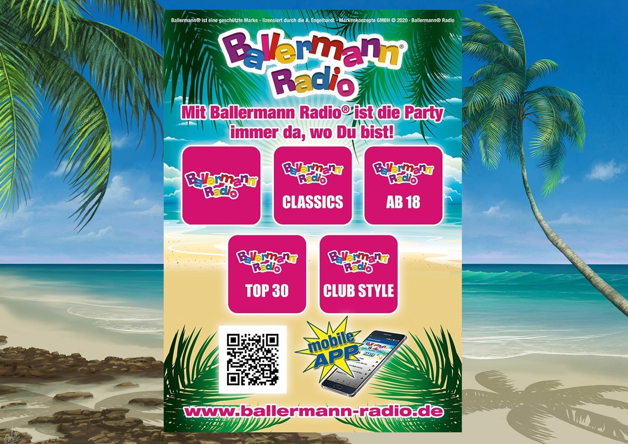 4 neue Party-Channel auf Ballermann Radio