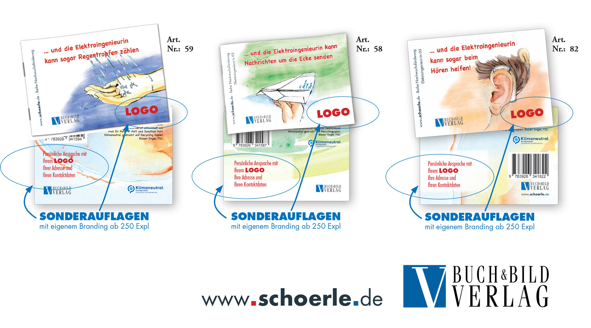 drei Bücher zur E-Technik mit individualisierten Auflagen drei Bücher zur E-Technik mit individualisierten Auflagen