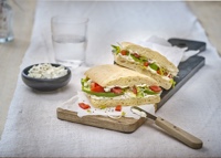 Frischkäse Avocado Sandwich Frischkäse Avocado Sandwich