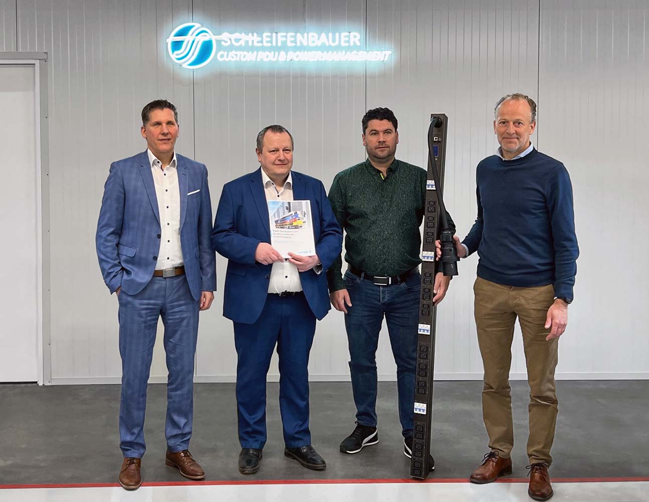 Klinkhammer, Wermke Kooperation mit Janssen, de Haan von Schleifenbauer Products BV. (Die Bildrechte liegen bei dem Verfasser der Mitteilung.)