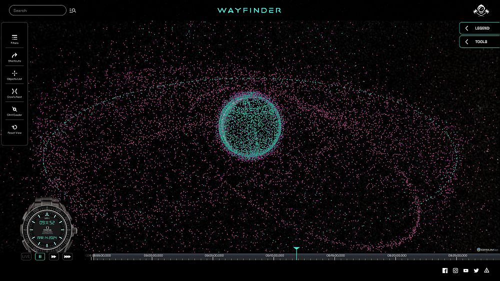 Screenshot der Wayfinder Tracking-Lösung (Bildquelle: Privateer) Screenshot der Wayfinder Tracking-Lösung (Bildquelle: Privateer)