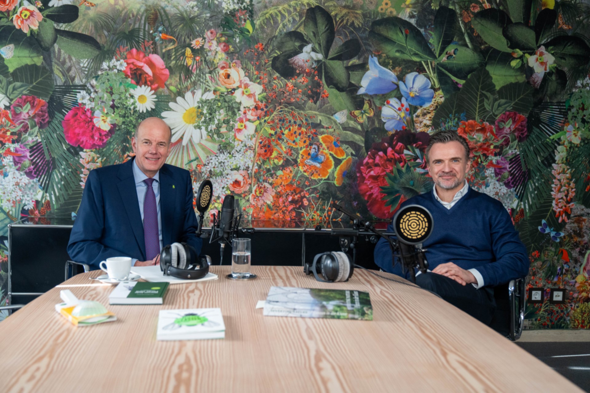 Dr. Hans-Dietrich Reckhausen und Stephan Buchwald in der Aufnahmen von Kontora Insights (Die Bildrechte liegen bei dem Verfasser der Mitteilung.)