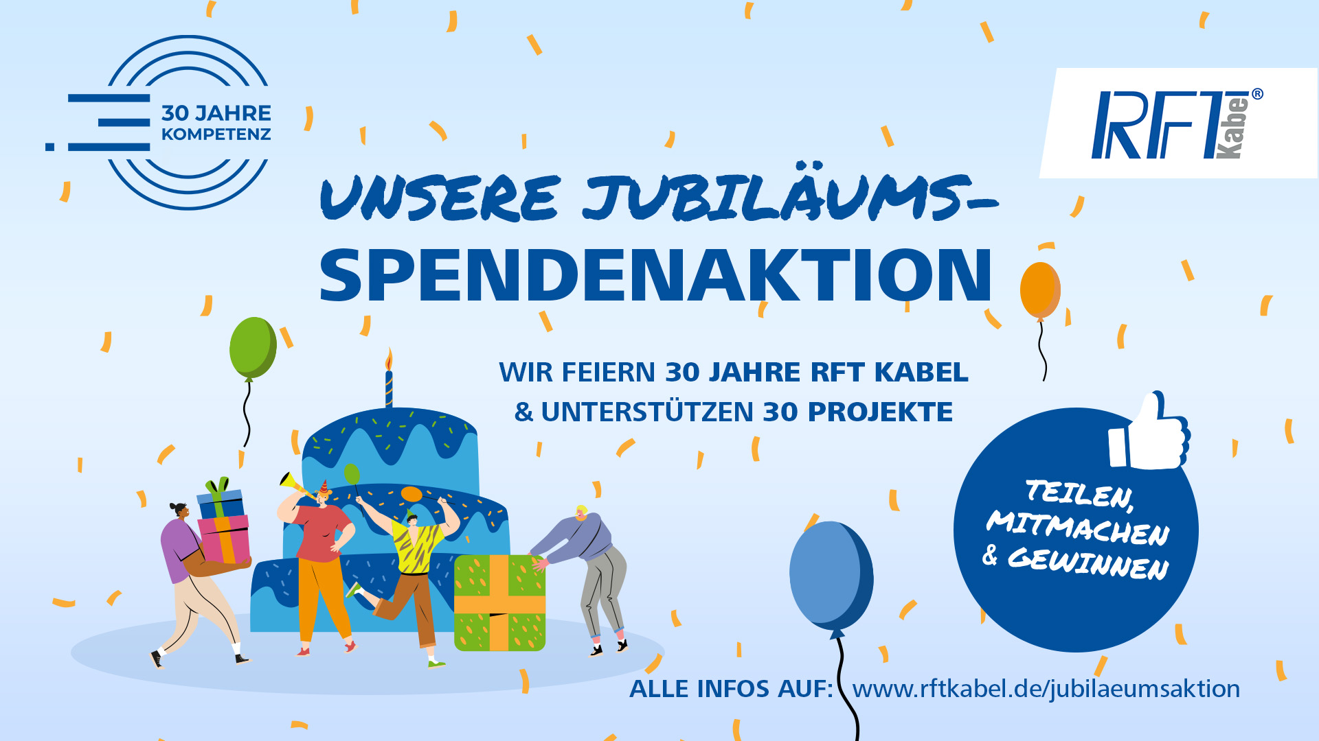 Spendenaktion 30 Jahre & 30 Projekte Spendenaktion 30 Jahre & 30 Projekte