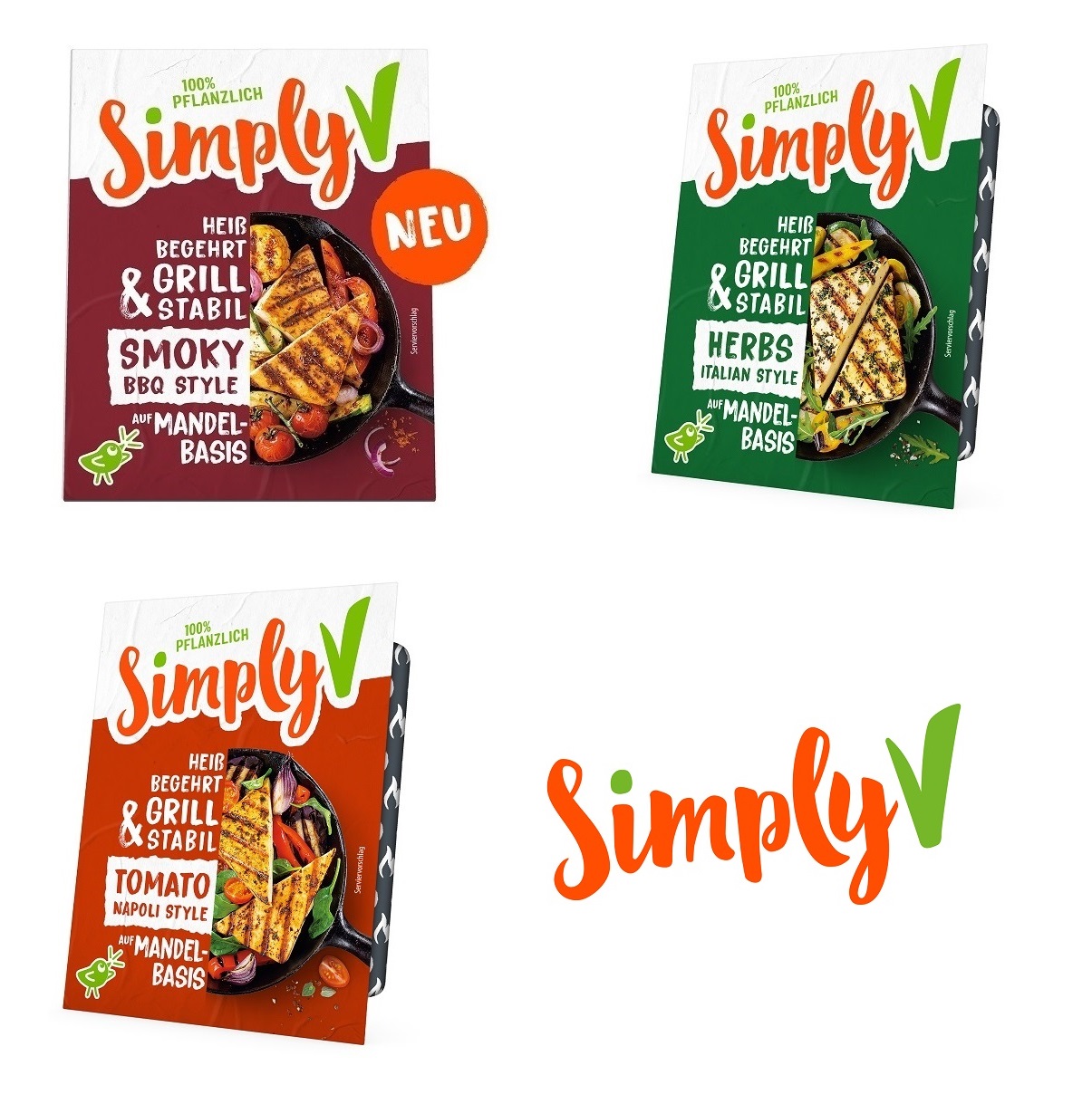 Simply V Grill& Pfanne - Neue Sorte, neue Verpackung (Die Bildrechte liegen bei dem Verfasser der Mitteilung.) Simply V Grill& Pfanne - Neue Sorte, neue Verpackung (Die Bildrechte liegen bei dem Verfasser der Mitteilung.)