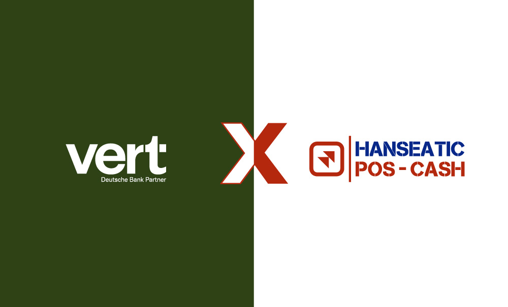 Logos von Vert und Hanseatic POS Cash Logos von Vert und Hanseatic POS Cash