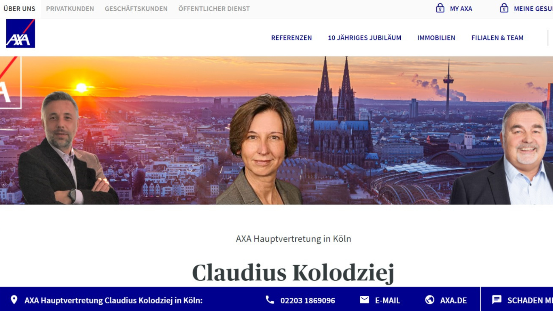 AXA Versicherung | Versicherung in Köln und Umgebung AXA Versicherung | Versicherung in Köln und Umgebung