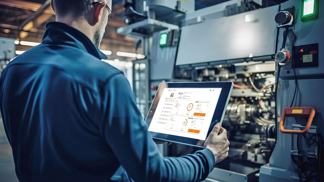 GANTTPLAN Confirmation Client: Einsatz an einer CNC-Maschine im Bereich Produktion (Bildquelle: 657191470_Phoophinyo@adobestock) GANTTPLAN Confirmation Client: Einsatz an einer CNC-Maschine im Bereich Produktion (Bildquelle: 657191470_Phoophinyo@adobestock)