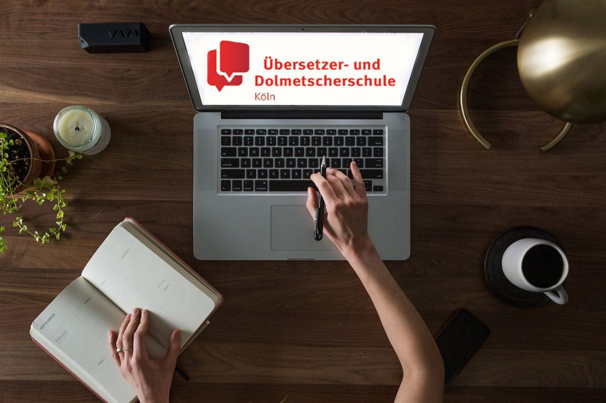 Am 11.4.2024 informiert die Dolmetscherschule Köln über ihre Online-Aus- bzw. Weiterbildungen (© RBZ) Am 11.4.2024 informiert die Dolmetscherschule Köln über ihre Online-Aus- bzw. Weiterbildungen (© RBZ)