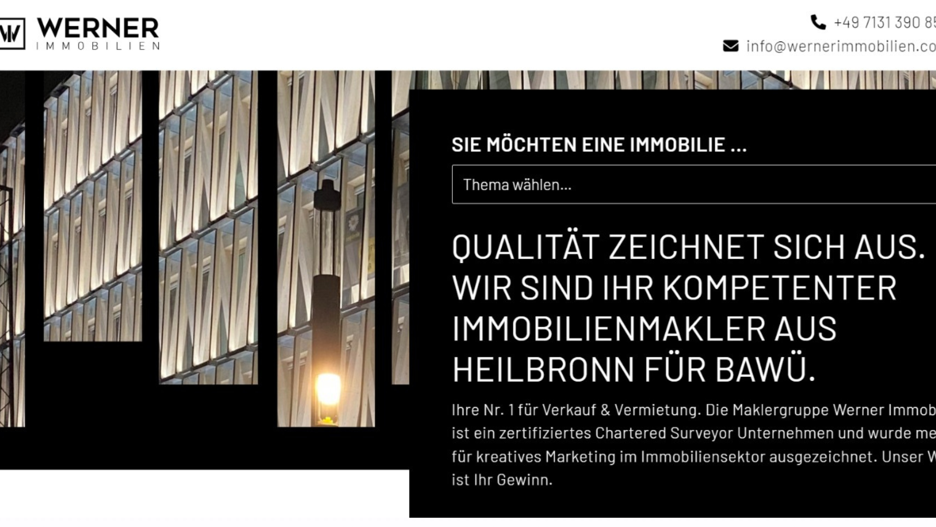 Werner Immobilien - Immobilienmakler in Heilbronn und Umgebung