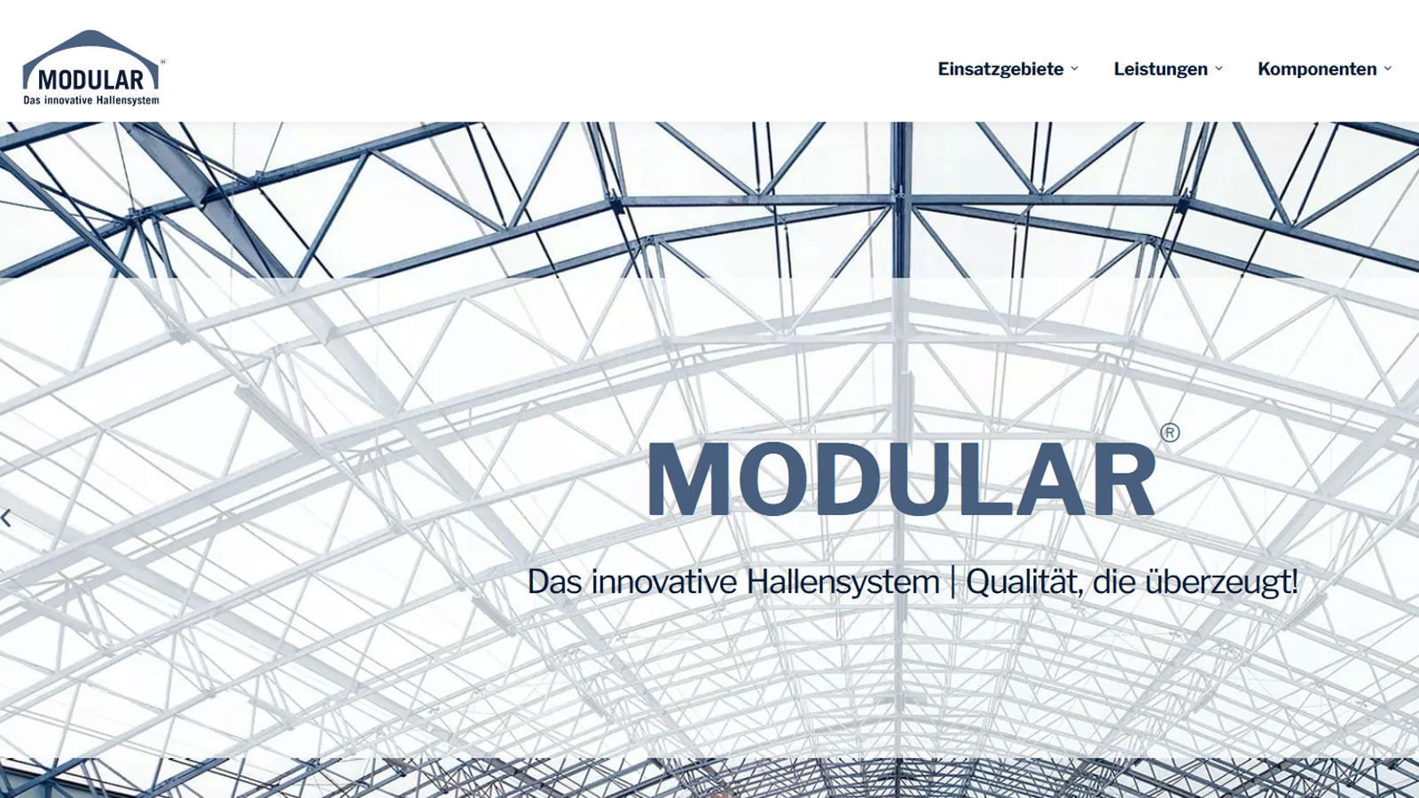 Modular Hallen - der Experte für Industriehallen Modular Hallen - der Experte für Industriehallen