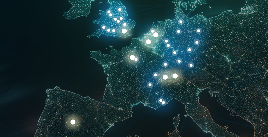 Alle 34 Edge-Rechenzentren von nLighten in Europa (Bildquelle: nLighten)