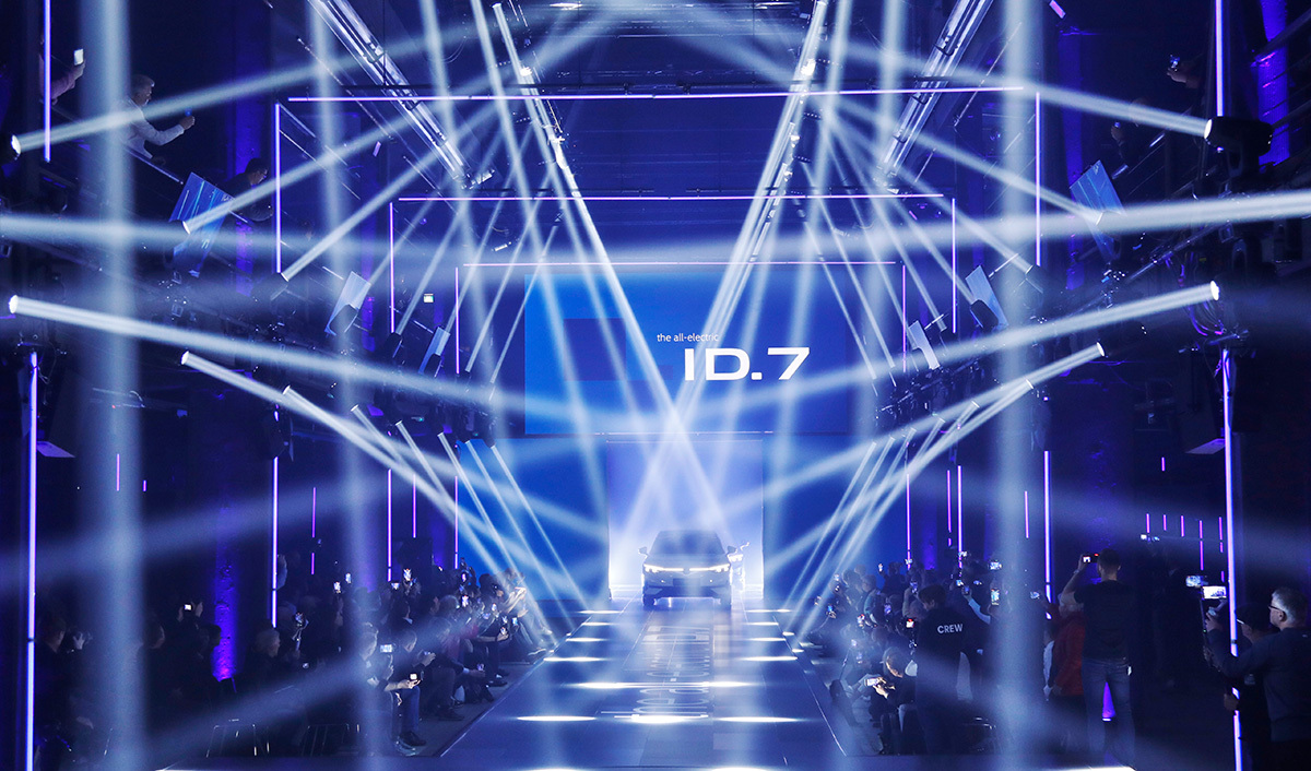 Volkswagen ID.7 Weltpremiere (Foto: Roland Niepaul) Volkswagen ID.7 Weltpremiere (Foto: Roland Niepaul)