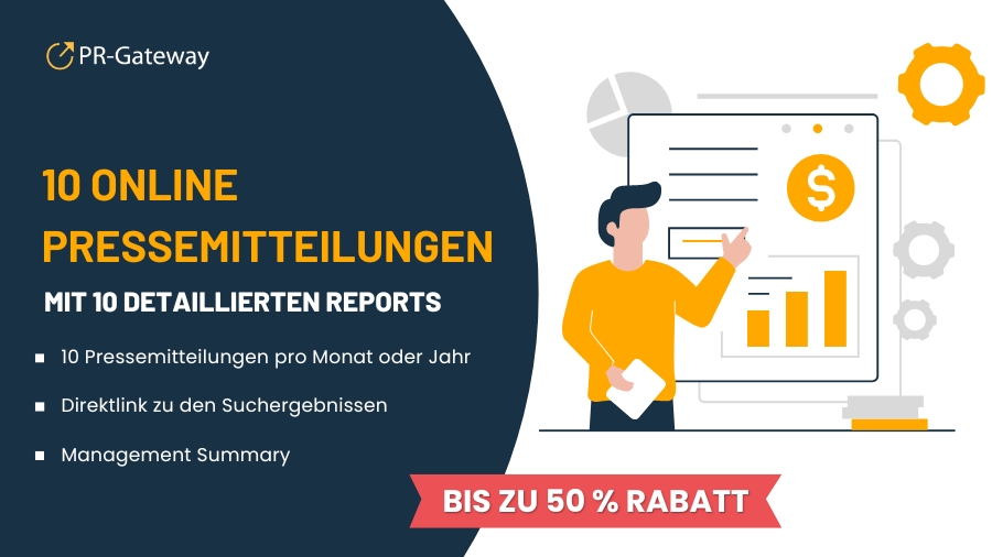 Neue PR-Gateway Angebote im April 2024 (Die Bildrechte liegen bei dem Verfasser der Mitteilung.) Neue PR-Gateway Angebote im April 2024 (Die Bildrechte liegen bei dem Verfasser der Mitteilung.)