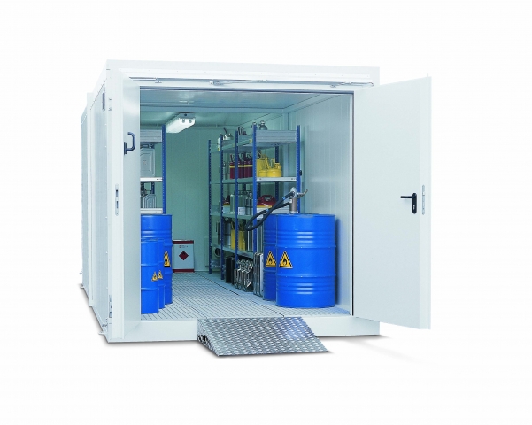 Brandschutzcontainer von DENIOS - Komplettlösung aus einer Hand Brandschutzcontainer von DENIOS - Komplettlösung aus einer Hand