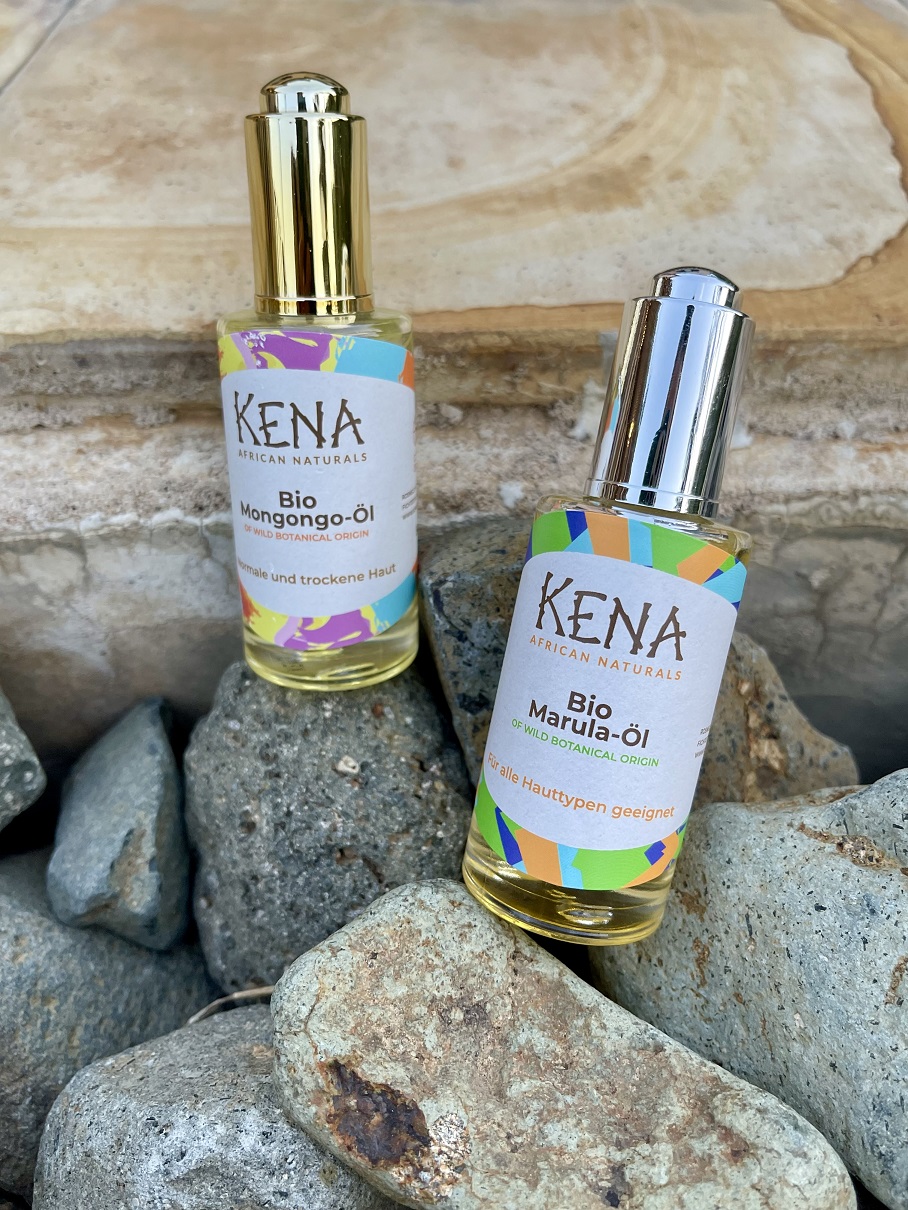 KENA African Naturals Bio Mongongo-Öl und Bio Marula-Öl