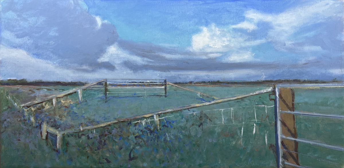 Wolfgang Werkmeister, Tor und Gatter (© Galerie Tobien)