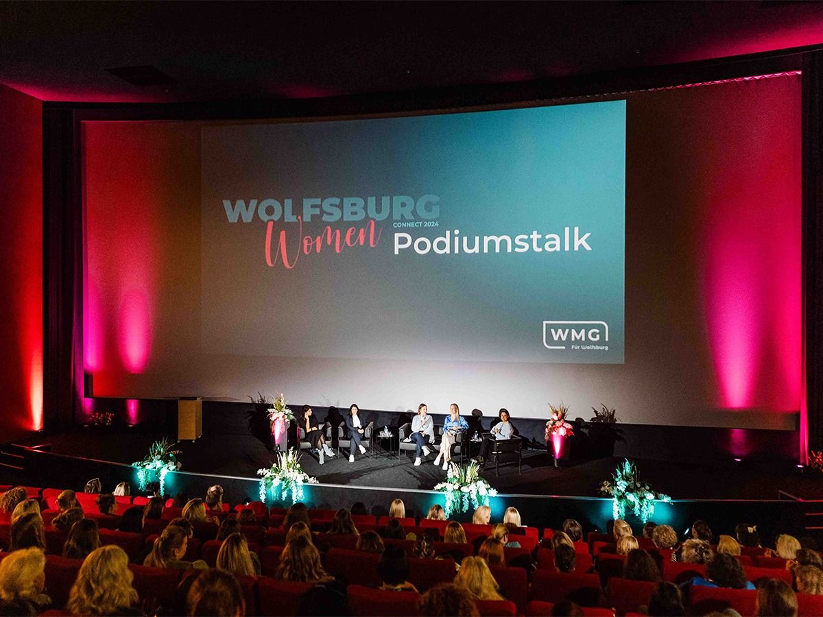 Wolfsburg WOMEN connect 2024 (© WMG Wolfsburg, Foto: Nina Stiller) Wolfsburg WOMEN connect 2024 (© WMG Wolfsburg, Foto: Nina Stiller)