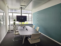 Konferenzraum im neuen Büro von Pegasystems in München (Quelle: Pegasystems) Konferenzraum im neuen Büro von Pegasystems in München (Quelle: Pegasystems)