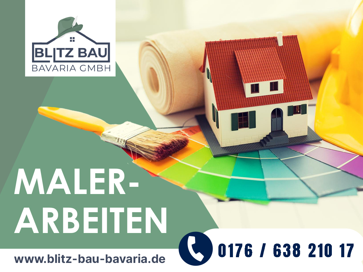 Entdecken Sie glanzvolle Räume mit den professionellen Malerarbeiten der Blitz Bau Bavaria GmbH - Ihr Partner für lebendige Farben Entdecken Sie glanzvolle Räume mit den professionellen Malerarbeiten der Blitz Bau Bavaria GmbH - Ihr Partner für lebendige Farben