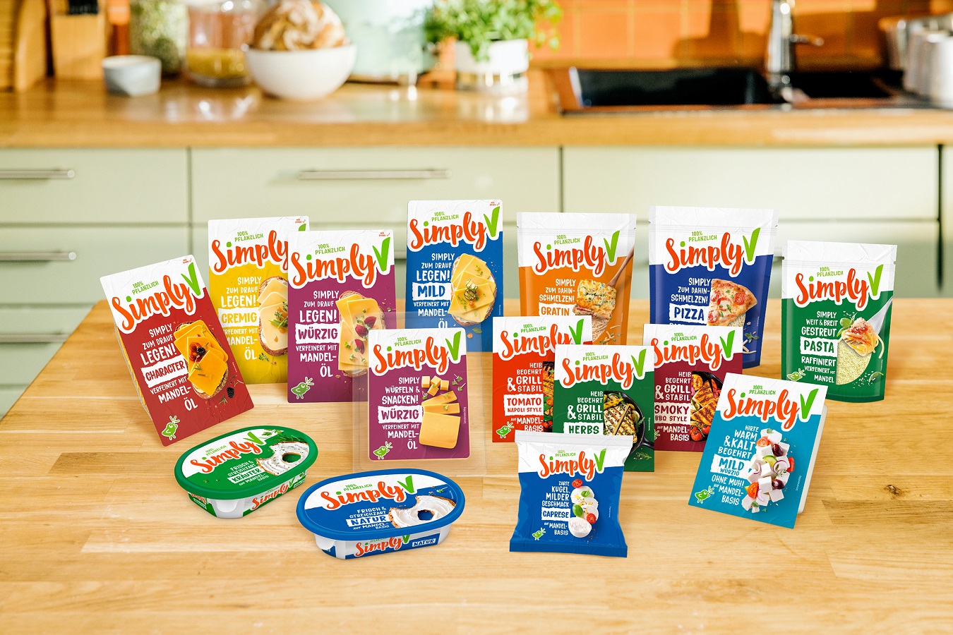 Simply V - Neue Packungen: bunt und deutlich klimafreundlicher (Die Bildrechte liegen bei dem Verfasser der Mitteilung.) Simply V - Neue Packungen: bunt und deutlich klimafreundlicher (Die Bildrechte liegen bei dem Verfasser der Mitteilung.)